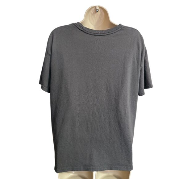 The Rolling Stones Band Lips & Tongue Gray Short Sleeve T-shirt Size L - Picture 5 of 9